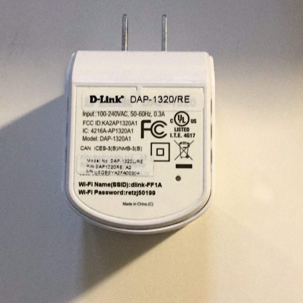D-Link WiFi Extender DAP-1320 refurbished